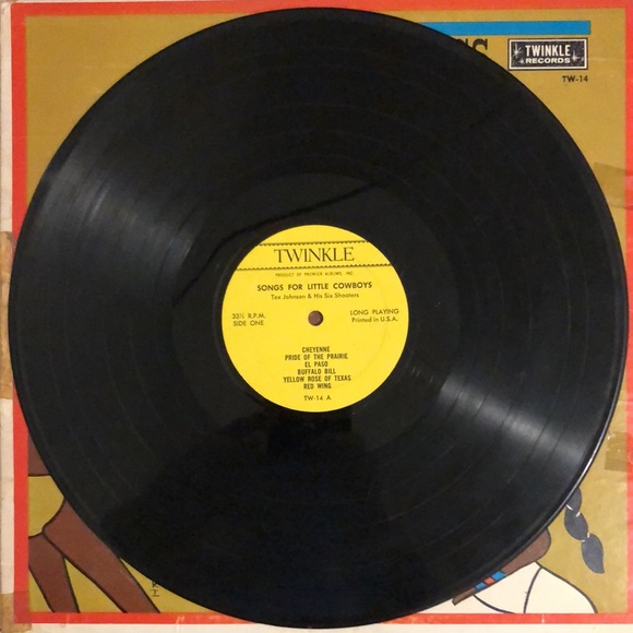 Songs For Little Cowboys Vinyl Lp - Picture 3 of 7